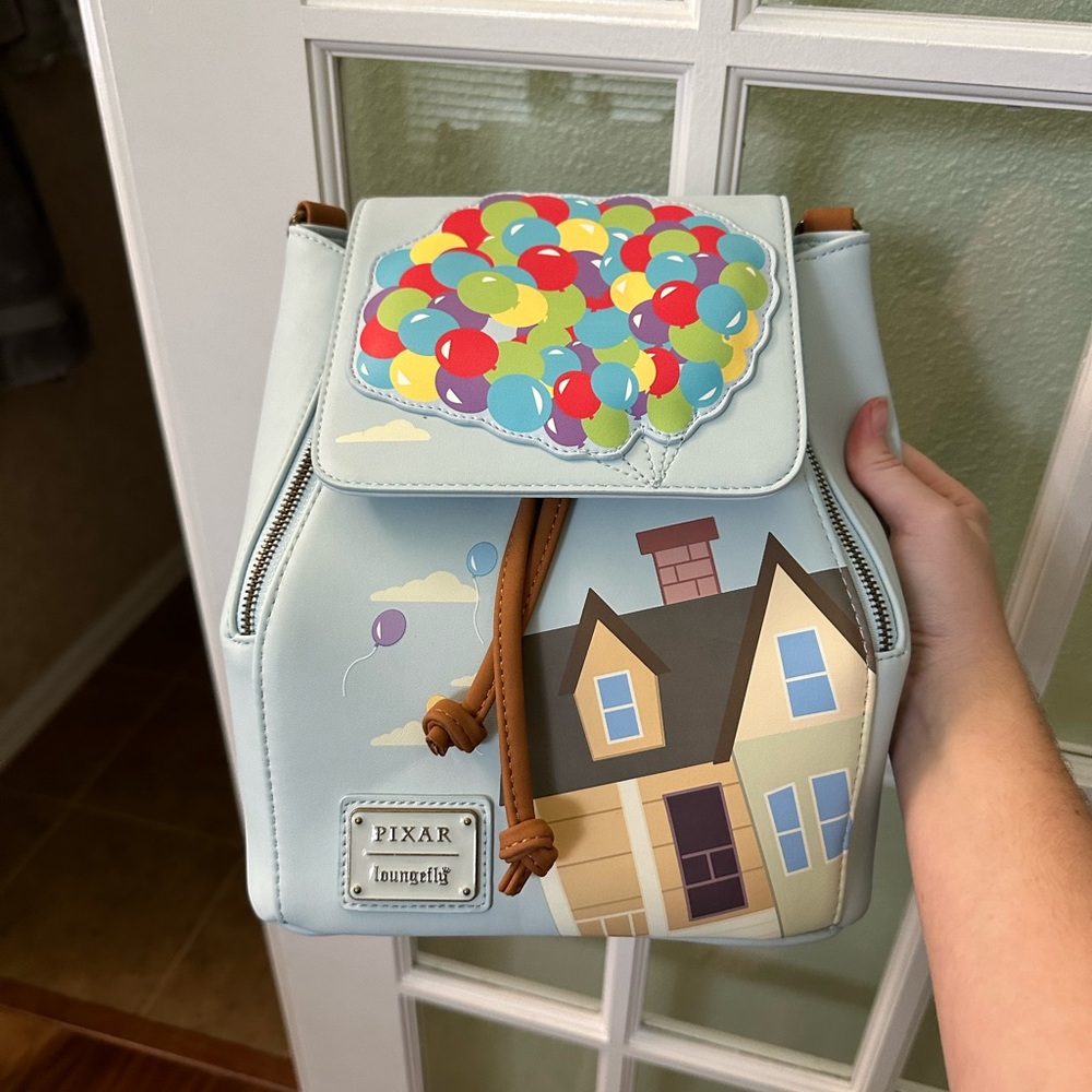 Loungefly Pixar Up Balloon House Backpack